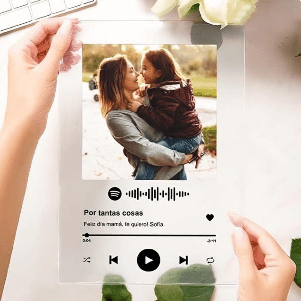 Placa Spotify Personalizada