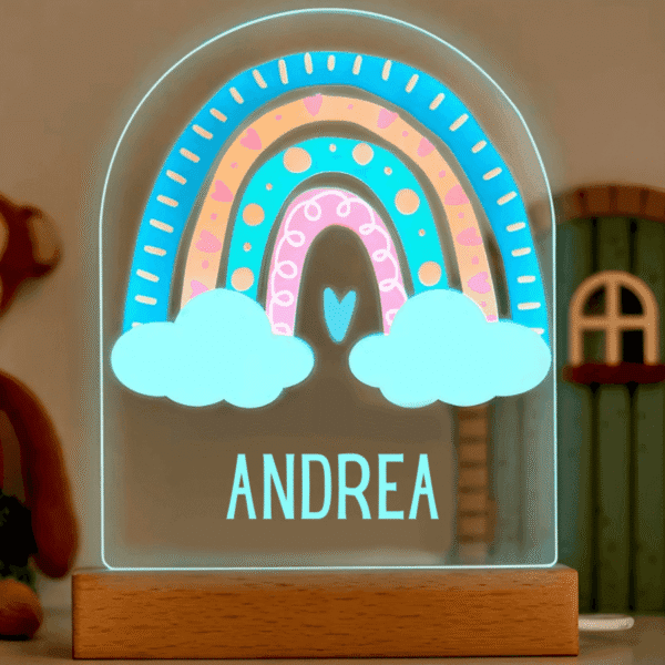 Toque Guay - Lámparas personalizadas, lámpara con foto, lámpara Led personalizada, regalos originales lámpara, lámpara con nombre, lámpara 3D personalizada, regalo aniversario, regalo pareja, lámpara infantil personalizada