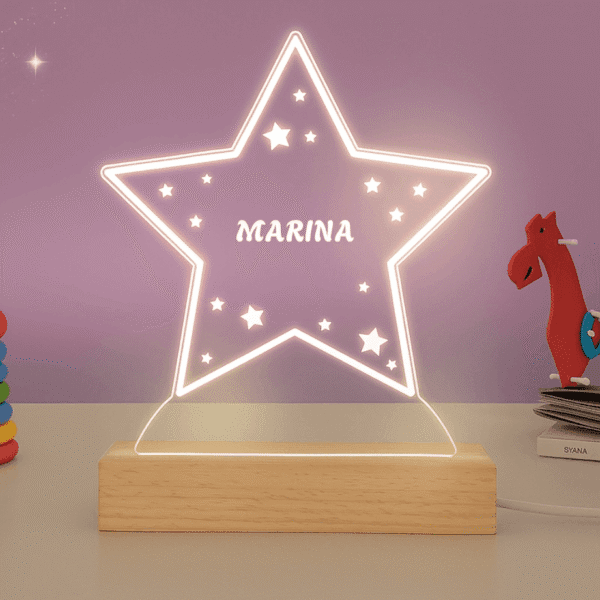 Toque Guay - Lámparas personalizadas, lámpara con foto, lámpara Led personalizada, regalos originales lámpara, lámpara con nombre, lámpara 3D personalizada, regalo aniversario, regalo pareja, lámpara infantil personalizada