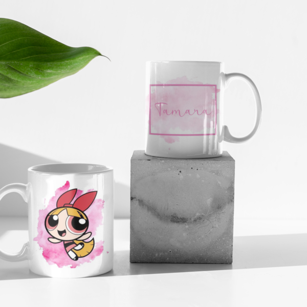 Taza Supernenas Pétalo con nombre