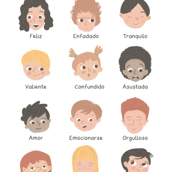 Lámina '¿Cómo te sientes?'