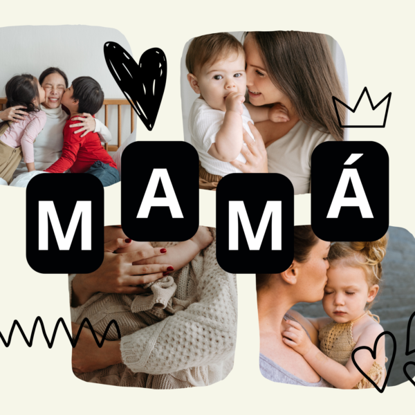 Lámina 4 fotos MAMÁ