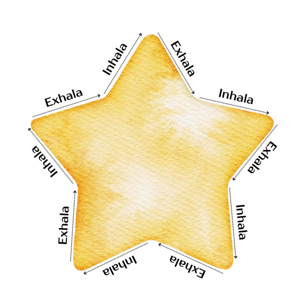 Lámina Estrella 'Respira conmigo'